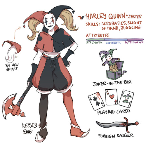 kelseyeng: Gotham Girls RPG redesign for fun :) They actually make a very well-balanced team! I was 