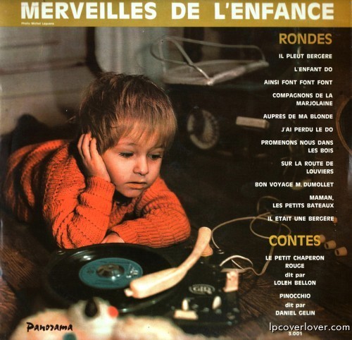 lpcoverlover:  Spinning only 45’s Merveilles de L’Enfance  Panarama Records (France)View Post