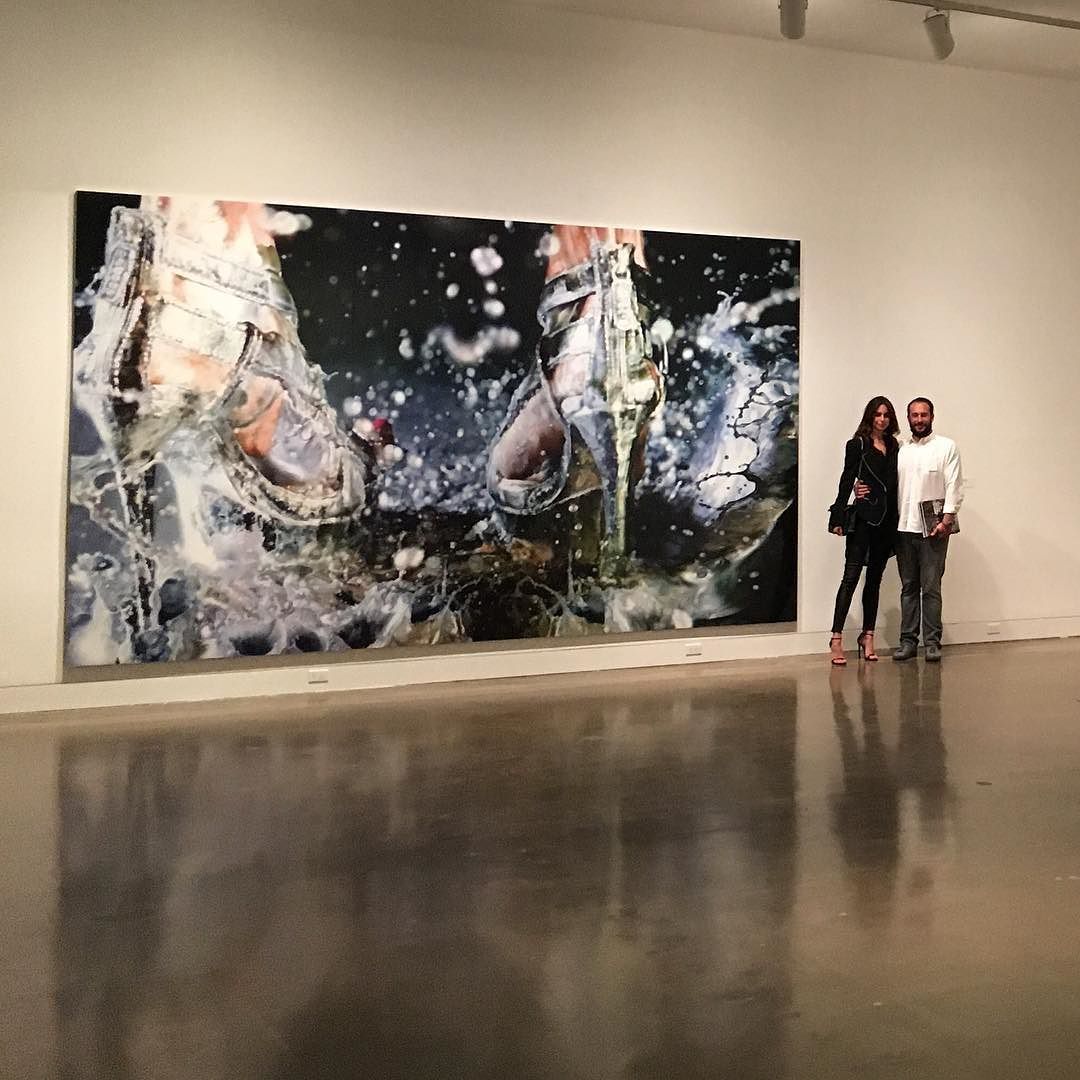 Attention all art lovers: @marilynminter is currently at @ocmuseumofart. The size