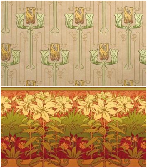 Arts and Crafts Collection.Bradbury &amp; Bradbury.Art Wallpapers.