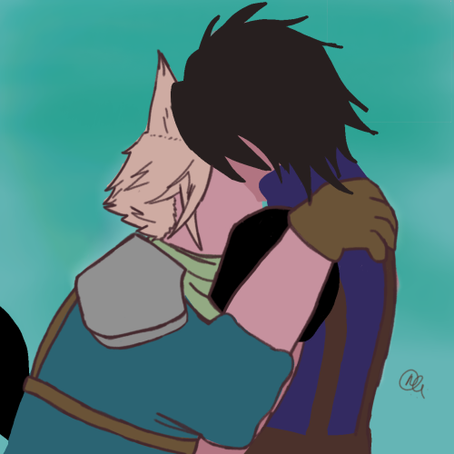 I Initially Drew This For Valentine's Day, But Got A Tired So This Is What You Get