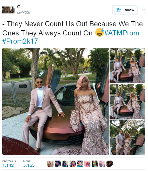 hustleinatrap: some piece of Black excellence at prom 2k17