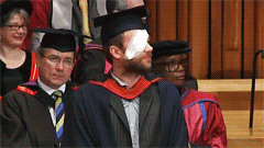damonalbarn:  Damon receives an honorary degree from University of East London (Dec.