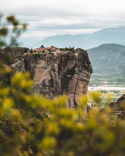 One of the monasteries in Meteora, Greece. 