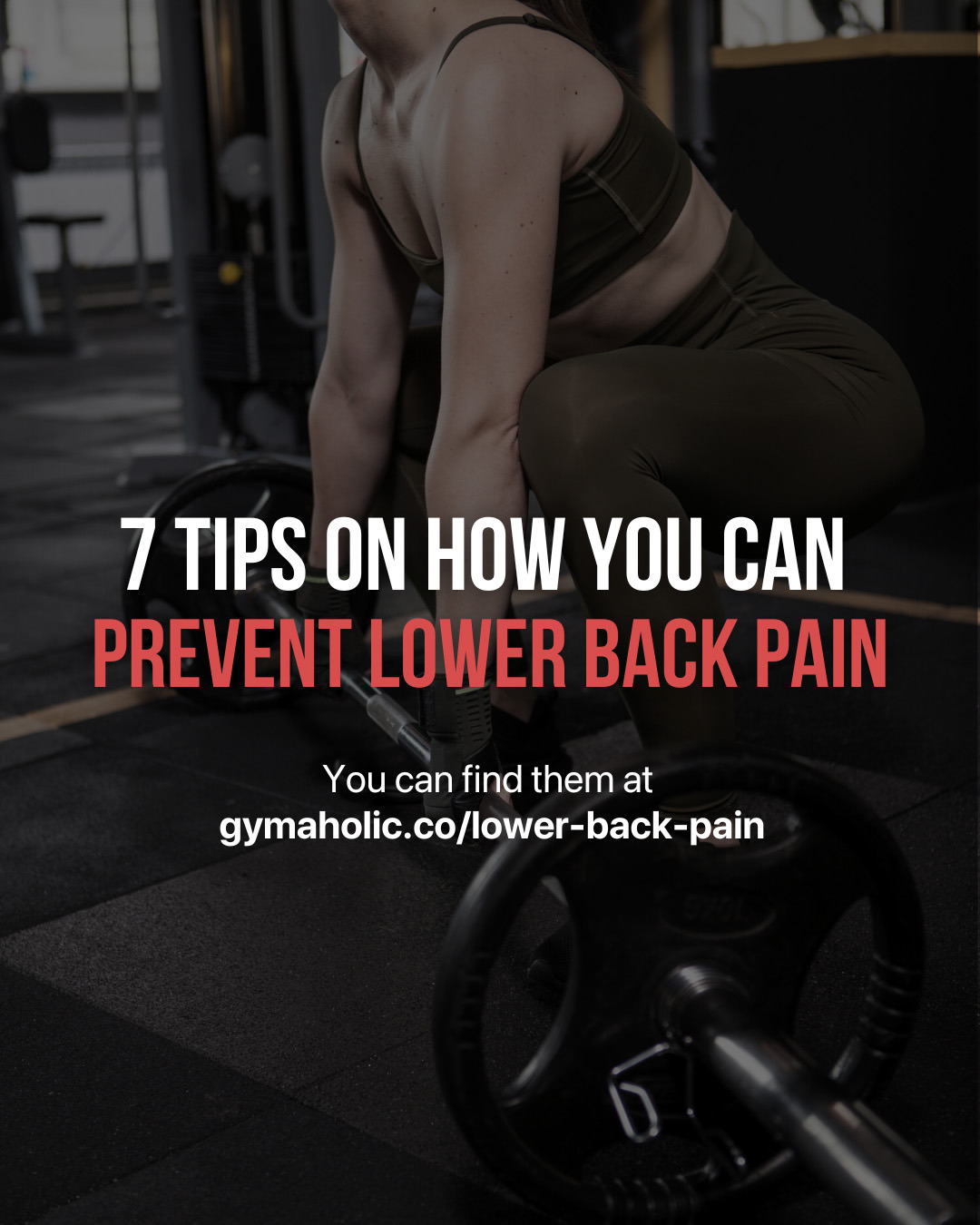 7 tips on how you can prevent lower back pain