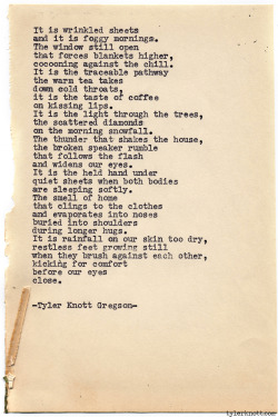 tylerknott:  Typewriter Series #919 by Tyler