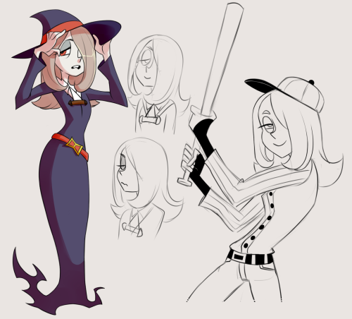 gh0stdoe: Some Sucy doodles I had done did.