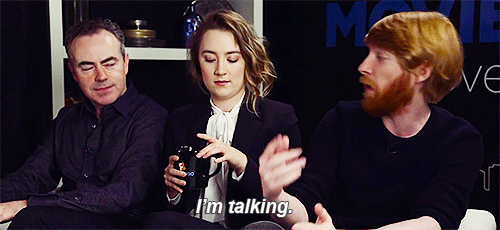 Saoirse Ronan & Domhnall Gleeson - “Brooklyn” (2015) interview