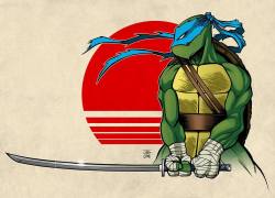 imagebyjimmy:  Leonardo #TMNT #painting #drawing #drawingoftheday #digitalart #doodle #inking #illustration #instadraw #art #artist #adrawingaday 