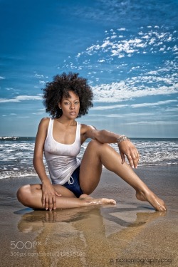 meapp:  Beach Shoot With Kiyanah Darden -by-roger-mitchell