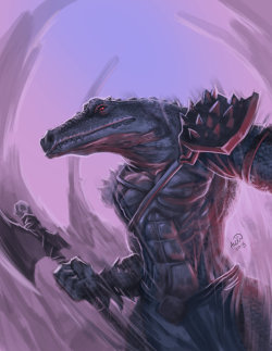 Saurus Warrior by Aldin