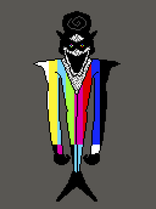 Stan Tic, A Deltarune Chapter 3 Secret Boss Concept.