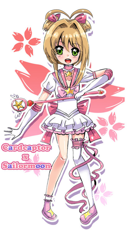 I have been addicted to Cardcaptor Sakura once more, in Clear card arc. I want to make a crossover b