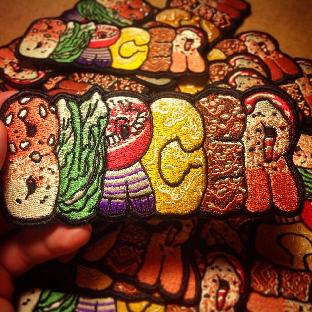 chubadunkers:  studiojfish:THE NEW BURGER PATCHES ARE HERE and they are glorious!!