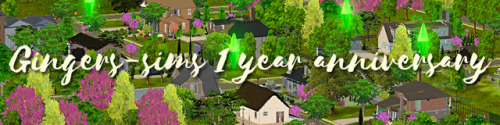 I Was Going To Do Something Like One-week Event Before 1st Anniversary Of My Simblr But I’ve Just Realised