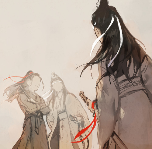 velinxi:some of the CQL/MDZS sketches I’ve compiled lately from my twitter