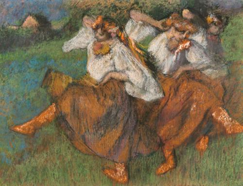 We’re happy to have Degas’ Russian Dancers (1899) on loan and now on view. This special display brin