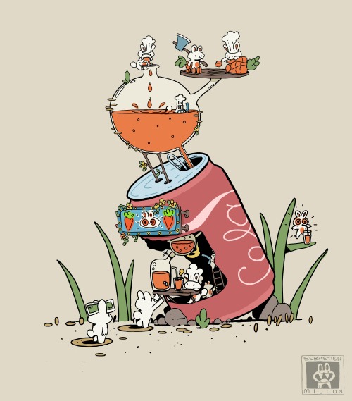 “Carrot Juice Power Station”
That’s the good stuff.
https://www.etsy.com/listing/103513189/carrot-power-juice-station-art-print
https://www.instagram.com/sebreg
https://www.patreon.com/sebreg