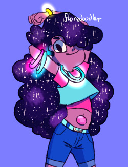 floredoodler:  Space Hair 