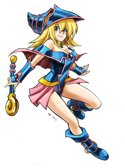 Dark Magician Girl by *KevinRaganit