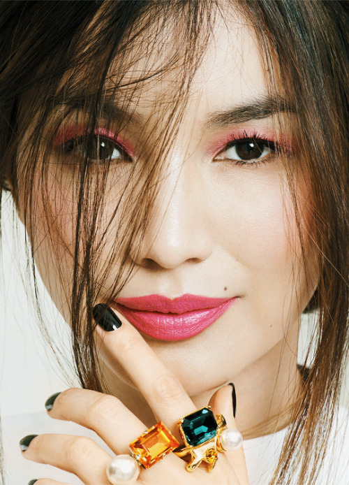 flawlessbeautyqueens:Gemma Chan photographed by Paola Kudacki for Allure (April 2019)
