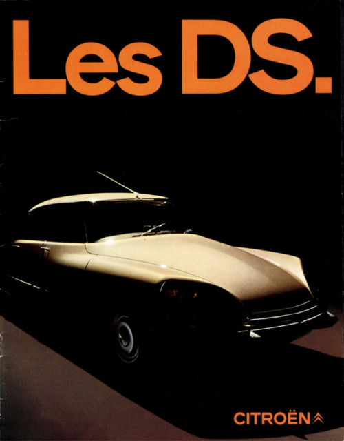 Citroën DS 21, french sales brochure, 1970. France. Source