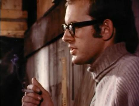 Jim Henson - The Muppet Master — A young Frank Oz having a smoke.