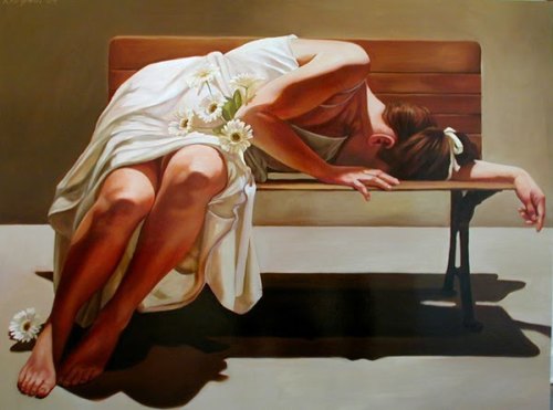 artbeautypaintings:  unknown - Rachel Fergurson