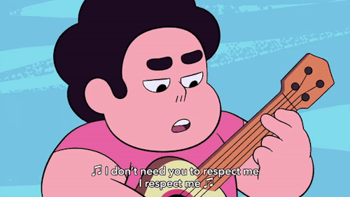 ♫ I don’t need you to respect me, I respect me. ♫♫ I don’t need you to love me, I love me.  ♫♫ But I