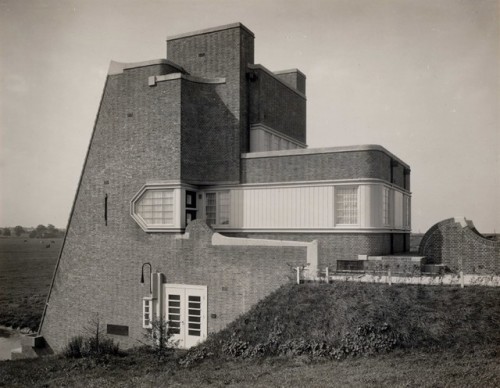 Polder pumping station Oosterringdijk, Amsterdam, Pieter Marnette, 1925 (demolished)
