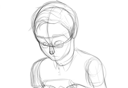 Evan: Wasn’t Christmas about a week ago?(Sorry for the low quality art, also the chistmas being a we