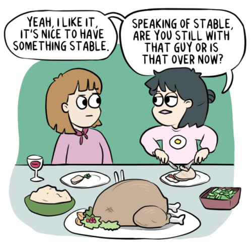 There’s a reason we don’t do Frienemiesgiving.BOOK | Webtoon | Instagram | Facebook | Twitter