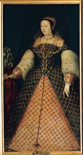 Portrait of Catherine de Médici,Queen of France.Date unknown different sources state it as 1556 or 1