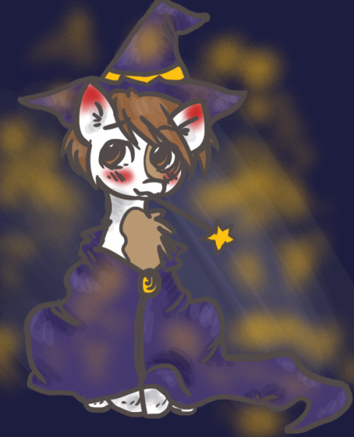 pipsqueak-and-dinky:  A little thing for everyone :3 Pipsqueak during his second nightmare night :D (Sorry it’s bit late ><”)  HNNNNNNG <3