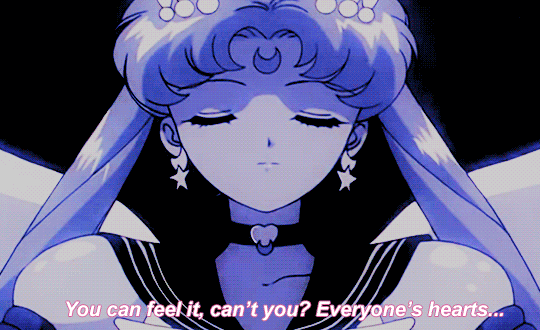 dailysailormoon:The powerful energy that [Senshi]’ve gathered for you!