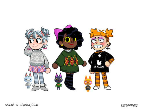 astrofyre: I revamped my Animal Crossing: human edition! I currently have all of these ones except 