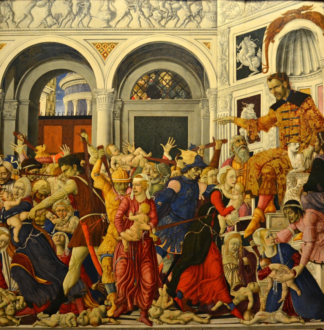 Matteo di Giovanni - Massacre of the Innocents. 1488