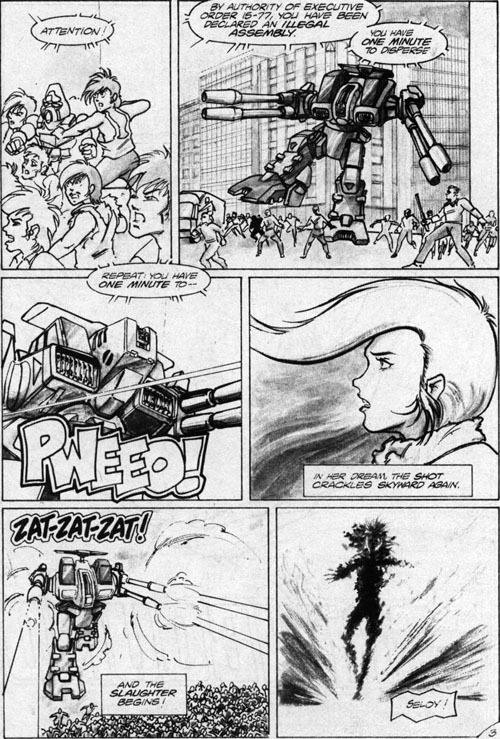 thisrobotechthing:  Twenty-five years ago this month (which is very nearly over), Eternity Comics/Malibu Graphics published the very first ROBOTECH comic written by Robotech/Voltron co-writer Bill Spangler, the first issue of Robotech II: The Sentinels
