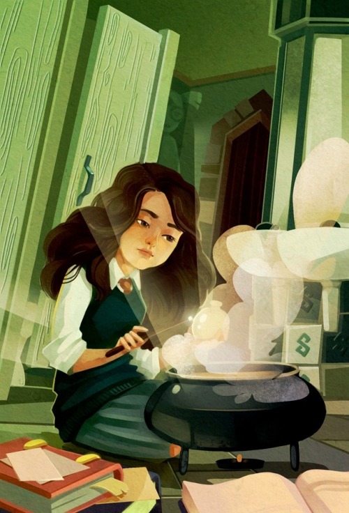 marinamichkina: Hermione and Polyjuice Potion