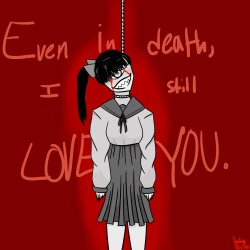 black-moon-anime:  Suicidal over love.