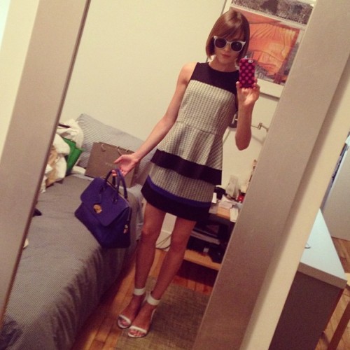 ella-lapetiteanglaise:  Wearing @tibipr @aldo_shoes & @mulberry_editor for #nyfw day 3