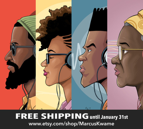 The Free Shipping Sale has been extended until January 31st. Save on Prints and comics in my Online 