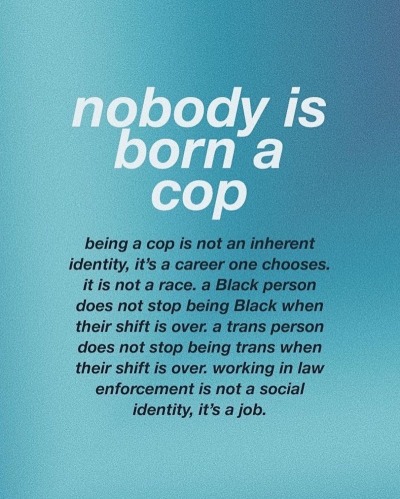 saintsallvatore:ftonews:Blue lives matters is just another way for racist to be racist. Keep your blue lives matters to yourself. Creator • @mattxiv thiiiis