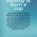 ftonews:Blue lives matters is just another way for racist to be racist. Keep your