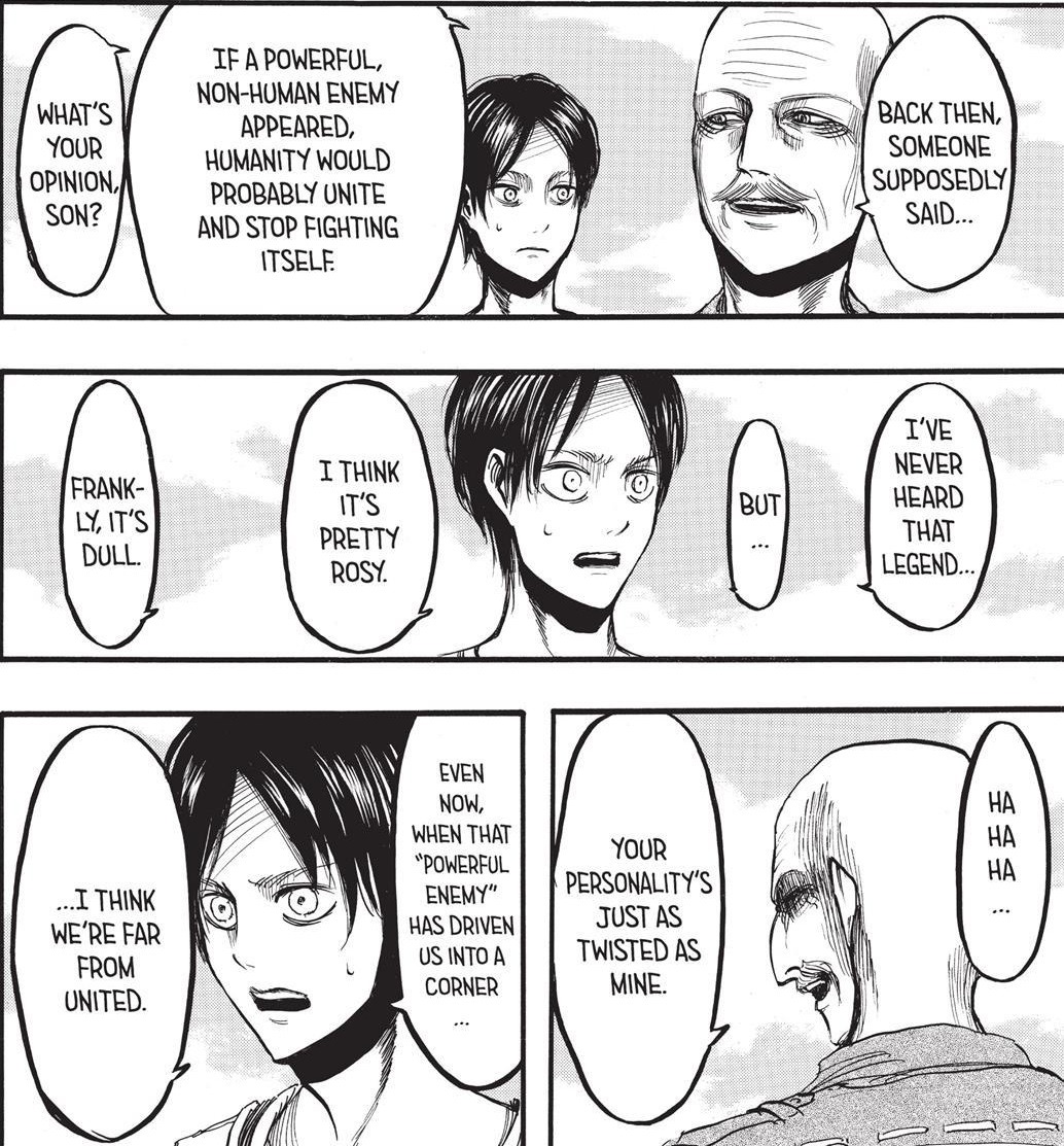 why didn't eren's attack titan have a beard? while grisha's had it :  r/ShingekiNoKyojin