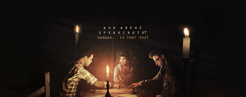 coeurdeassassin:We’re on … Blackwood Mountain … by the ski lodge … there’s a killer and he’s after u