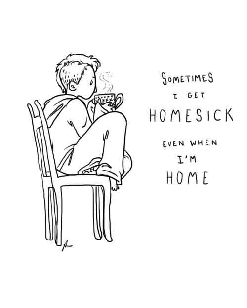 dizzysquare: kendrawcandraw: As you get older, it’s weird to realize “home” is a c