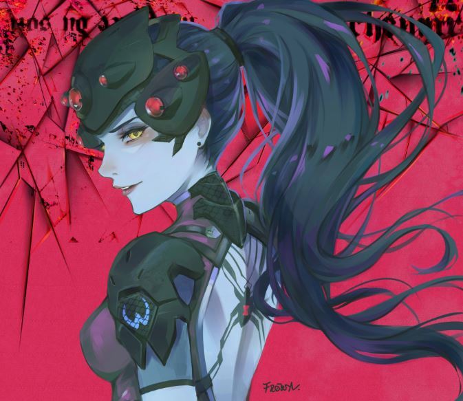 borealisowl:   Widowmaker, Mercy, D.Va   ,Pharah, ANA,  Genji Shimada    / Frown: