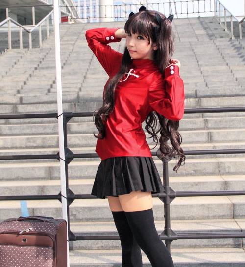 support this excellent cosplayer please thank you @yuuucha1225 Twitter #tohsakarin #fatestaynight #c