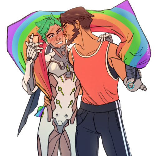 koiikek:-Happy boys celebrating Pride Month together️‍ ✨Hope everyone had a lovely Pride Month!!!✨